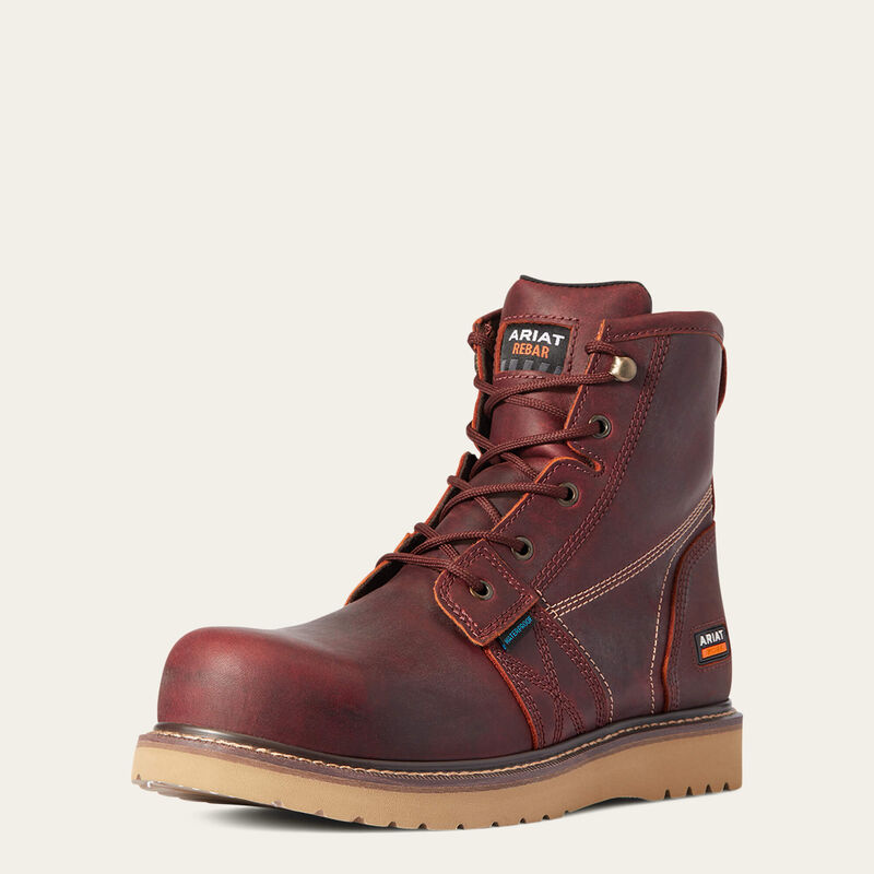 Ariat Rebar Wedge 6" Waterproof Composite Toe Work Boot