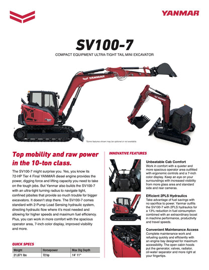 Yanmar SV100