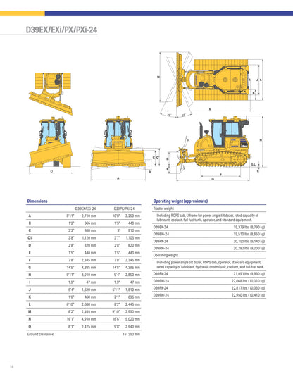 Komatsu D39