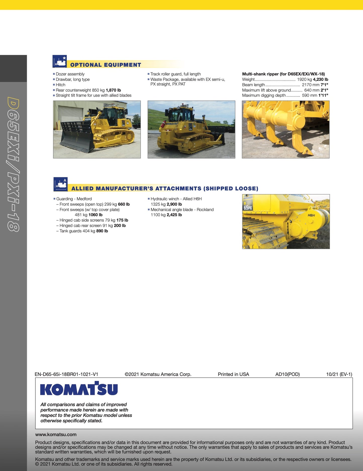 Komatsu D65