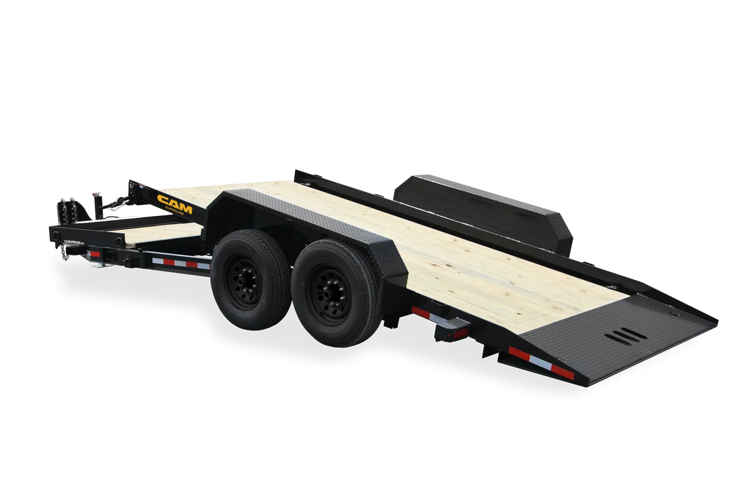 Cam Trailers 7T TILT SPLIT DECK 8.5X16+4 BLK