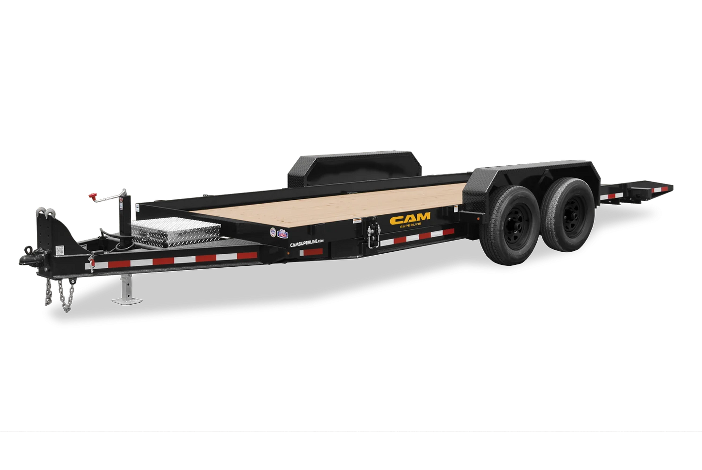 Cam Trailers 7T TILT SPLIT DECK 8.5X16+4 BLK