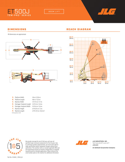 JLG Towable Lifts (different heights available)