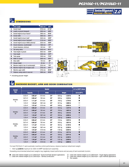 Komatsu 210