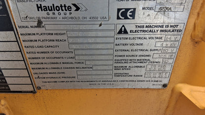 Haulotte 45XA Manlift