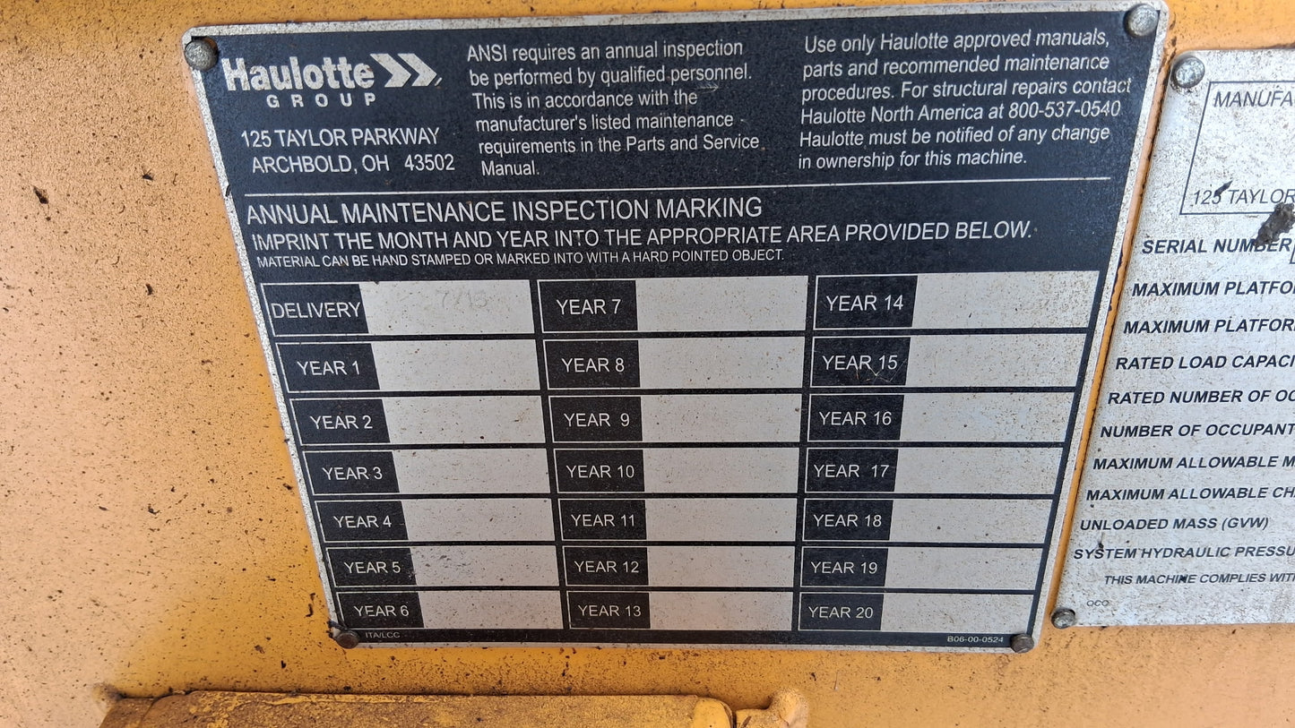 Haulotte 45XA Manlift