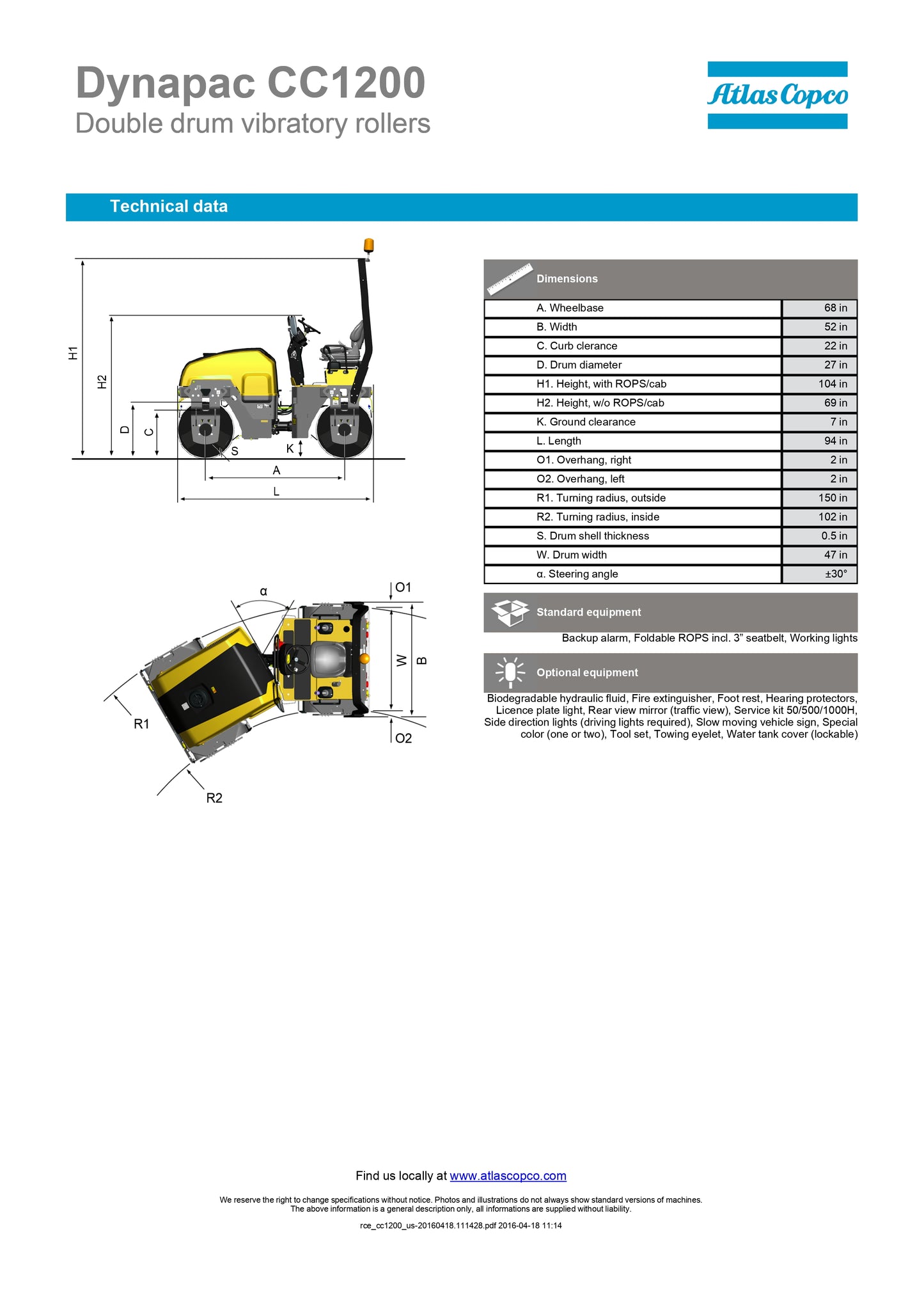 Dynapac CC1200